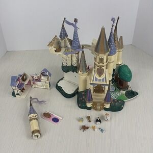 1998-TRENDMASTERS DISNEY BEAUTY & THE BEAST POLLY POCKET CASTLE FIGS Untested